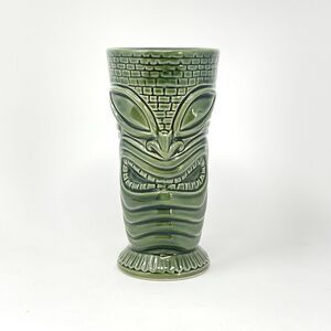 Forbidden Island Alameda Tiki Diablo Mug Tiki Farm 2005 Green Zombie Mai Tai